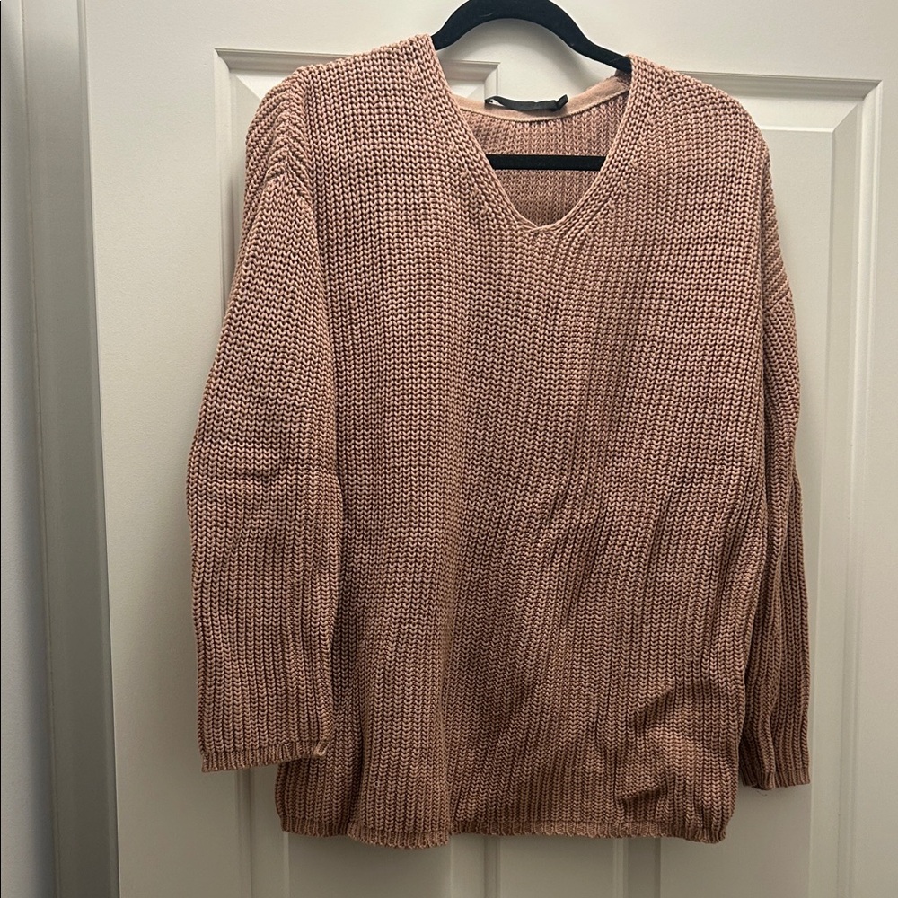 Jenni Kayne Blush Knit Sweater